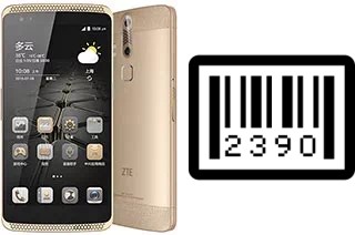 How to find the serial number on ZTE Axon Lux