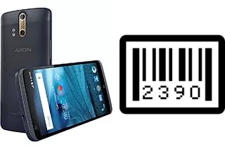 How to find the serial number on ZTE Axon Pro