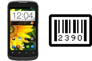 How to find the serial number on ZTE Blade III