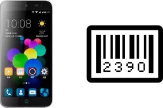 How to find the serial number on ZTE Blade A1