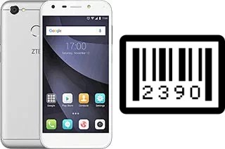 How to find the serial number on ZTE Blade A6