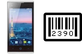 How to find the serial number on ZTE Blade G