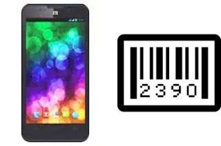 How to find the serial number on ZTE Blade G2