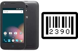 How to find the serial number on ZTE Blade L110