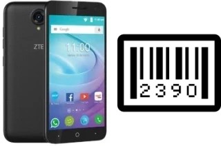 How to find the serial number on ZTE Blade l7A