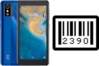 How to find the serial number on ZTE Blade L9