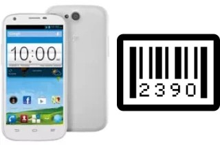 How to find the serial number on ZTE Blade Q Maxi