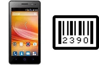 How to find the serial number on ZTE Blade Q Pro