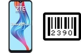 How to find the serial number on ZTE Blade V20 Smart