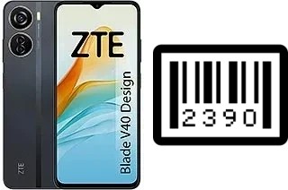 How to find the serial number on ZTE Blade V40 Design