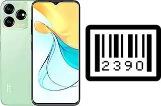 How to find the serial number on ZTE Blade V50 Design 4G