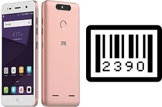 How to find the serial number on ZTE Blade V8 Mini