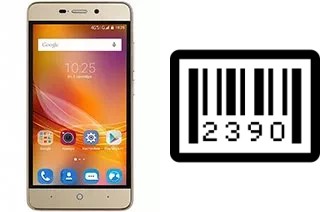 How to find the serial number on ZTE Blade X3