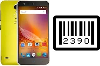 How to find the serial number on ZTE Blade X5