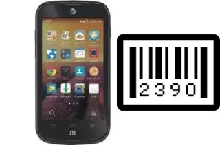 How to find the serial number on ZTE Compel