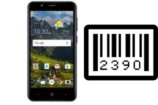 How to find the serial number on ZTE Fanfare 3