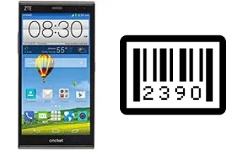 How to find the serial number on ZTE Grand X Max+