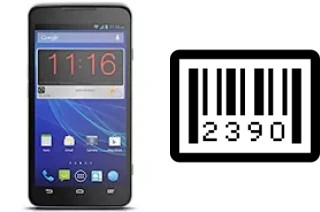 How to find the serial number on ZTE Iconic Phablet