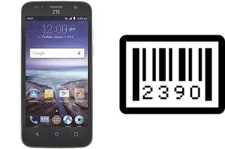 How to find the serial number on ZTE Maven