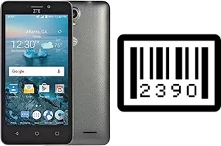 How to find the serial number on ZTE Maven 2