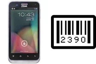 How to find the serial number on ZTE N880E