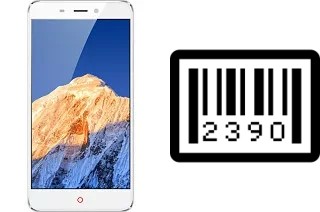 How to find the serial number on ZTE nubia N1