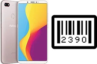 How to find the serial number on ZTE nubia V18