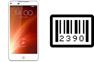 How to find the serial number on ZTE nubia Z5S