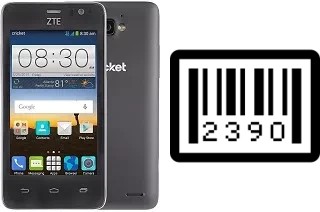 How to find the serial number on ZTE Sonata 2