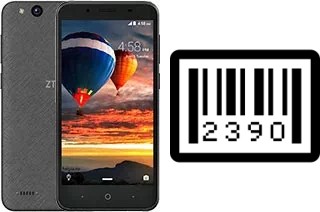 How to find the serial number on ZTE Tempo Go