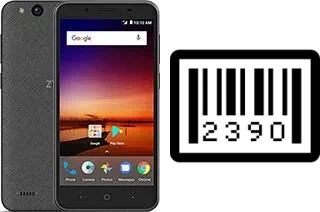 How to find the serial number on ZTE Tempo X