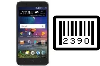 How to find the serial number on ZTE ZFive G LTE