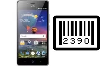 How to find the serial number on ZTE ZFive L LTE