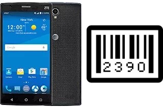 How to find the serial number on ZTE Zmax 2