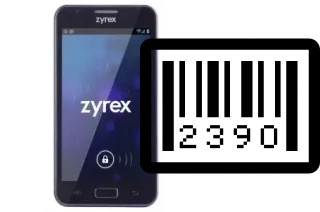 How to find the serial number on Zyrex ZA987