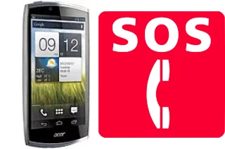 Emergency calls on Acer CloudMobile S500