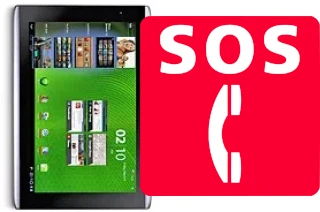 Emergency calls on Acer Iconia Tab A500