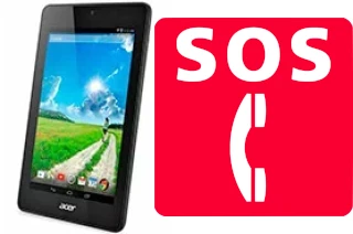 Emergency calls on Acer Iconia One 7 B1-730