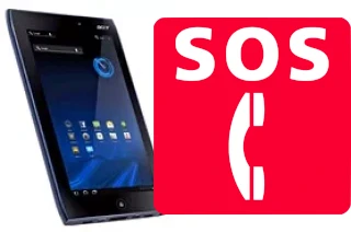 Emergency calls on Acer Iconia Tab A100