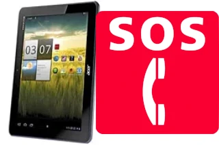 Emergency calls on Acer Iconia Tab A200