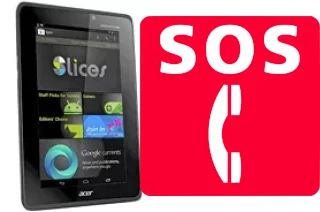 Emergency calls on Acer Iconia Tab A110