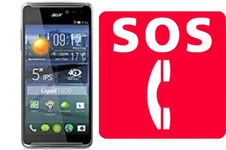 Emergency calls on Acer Liquid E600