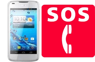 Emergency calls on Acer Liquid Gallant Duo