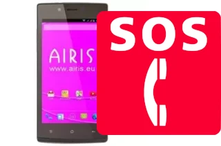 Emergency calls on Airis TM45DM