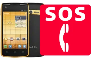 Emergency calls on alcatel OT-992D