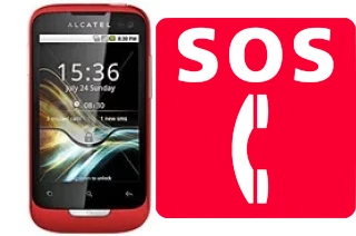 Emergency calls on alcatel OT-985