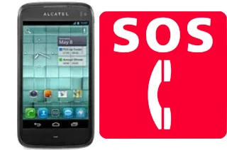 Emergency calls on alcatel OT-997D