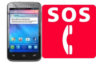 Emergency calls on alcatel One Touch M'Pop