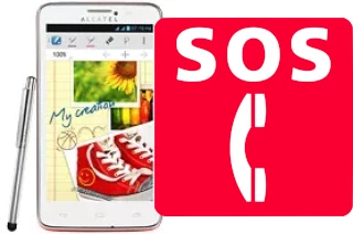 Emergency calls on alcatel One Touch Scribe Easy