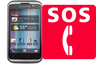 Emergency calls on alcatel OT-991